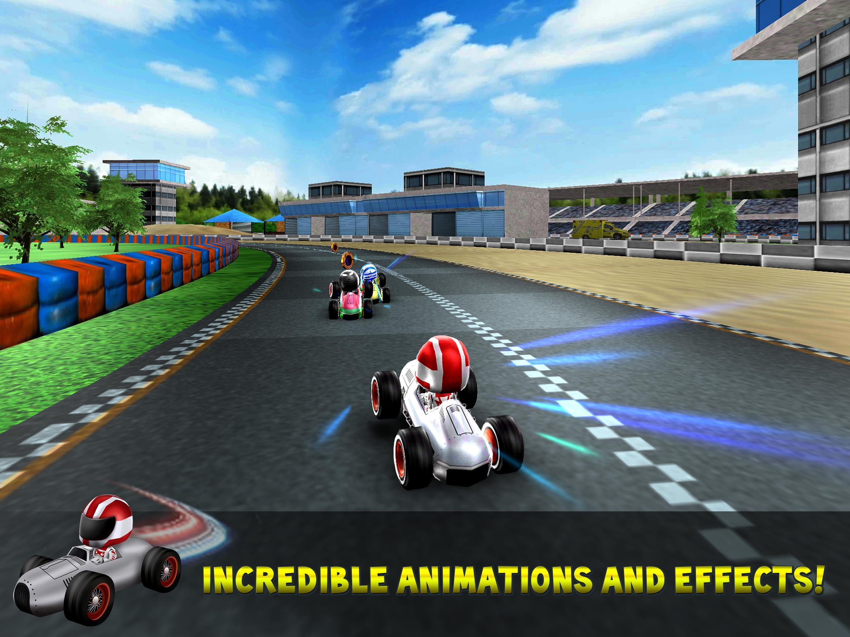 Download Kart Rush Racing - Smash karts android on PC